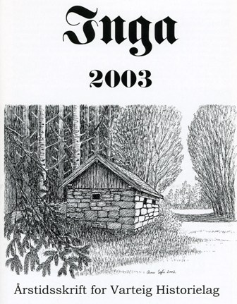 Ingaheftet 2003. Restaurert stenfjøs på Lundskogen.
