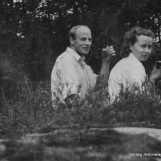 Ragnhild og Olav Gabestad på tur