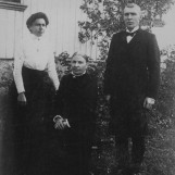 Familiebilde på Spydevold