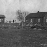 Gårdstunet på Berg på 1920-tallet