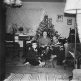 Jul i stua omkring 1960