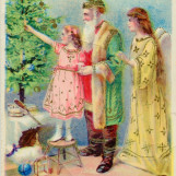 Julehilsen til en venninne