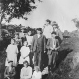 Stor familie på gården