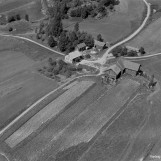 Gryte-gård fotografert fra lufta