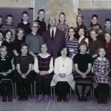 Femteklasse i Varteig i 1963