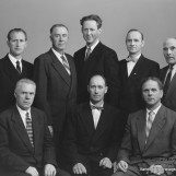 Menighetsrådet i Varteig omkring 1960