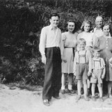 Familiebilde på Lundheim
