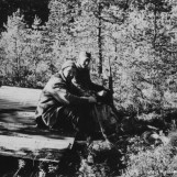 Hvilestund for både hund og jegere