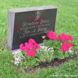 Gravstedet til Kristian og Jan A. Berg