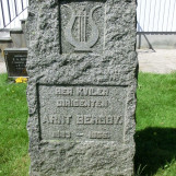 Gravstedet til Arnt Bergby