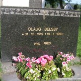 Gravstedet til Olaug Belsby