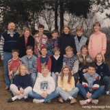 Klasse 6B i skoleåret 1993-1994