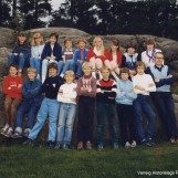 Klasse 6B skoleåret 1982-1983