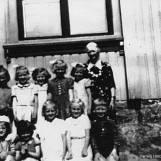Elever på Kokkimskolen i 1951