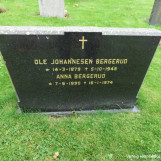 Gravstedet til Ole Johannesen og Anna Bergerud