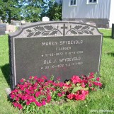 Gravstedet til Maren og Ole J. Spydevold
