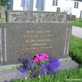 Gravstedet til Hans og Klara Gabestad