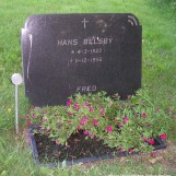 Gravstedet til Hans Belsby