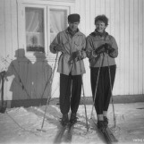 Betty og Isak skal på skitur