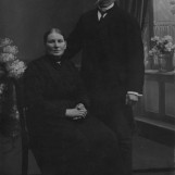 Marthe Sofie og Gunder på Lunde