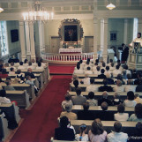 Konfirmasjonsgudstjenesten i 1985