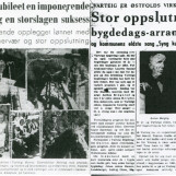 Avisene var fulle av lovord