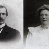 Nils og Magna Pauline på Røstad