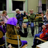 Øvelse for skolekorpsets aspiranter