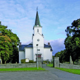 Lett skydekke over kirken