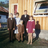 Familiebilde på Nordre Bergerud