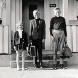 Første skoledag for lillesøsteren