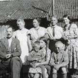 Familiebilde fra Nordre Brusevold