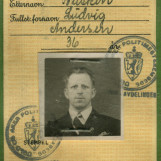 Legitimasjonskort til Ludvig Basken
