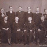 Familien på Vest-Lunde i 1950