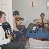 Tre glade musikanter