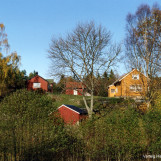 Lundeberget i vakker høstsol