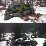 Rydningsrøyser avga varme