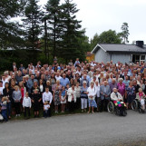 Etterkommerne etter Annette og Rikard på Harehytta