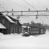 Ise stasjon i vinterskrud