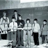 Klarinettgruppa i skolekorpset