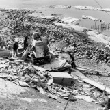 Blandemaskinen i sving 1953.