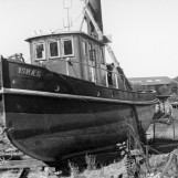 Slepebåten Isnæs i opplag