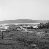 Fra Isnesfjorden tunnelutløp