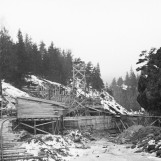 Ny dam ved Sølvstufoss.
