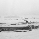 Bygging av fagverkslenser 1937.