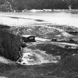 Planert område ved Furuholmen der anlegget ble bygget.