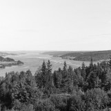 Utsikt mot lensa fra Tune.