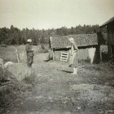 Granner i hyggelig prat