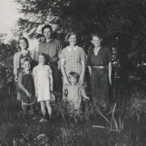 I hagen på Vest-Lunde