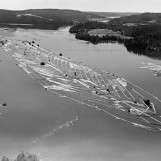 Flyfoto fra Glennetangen Lense 1951